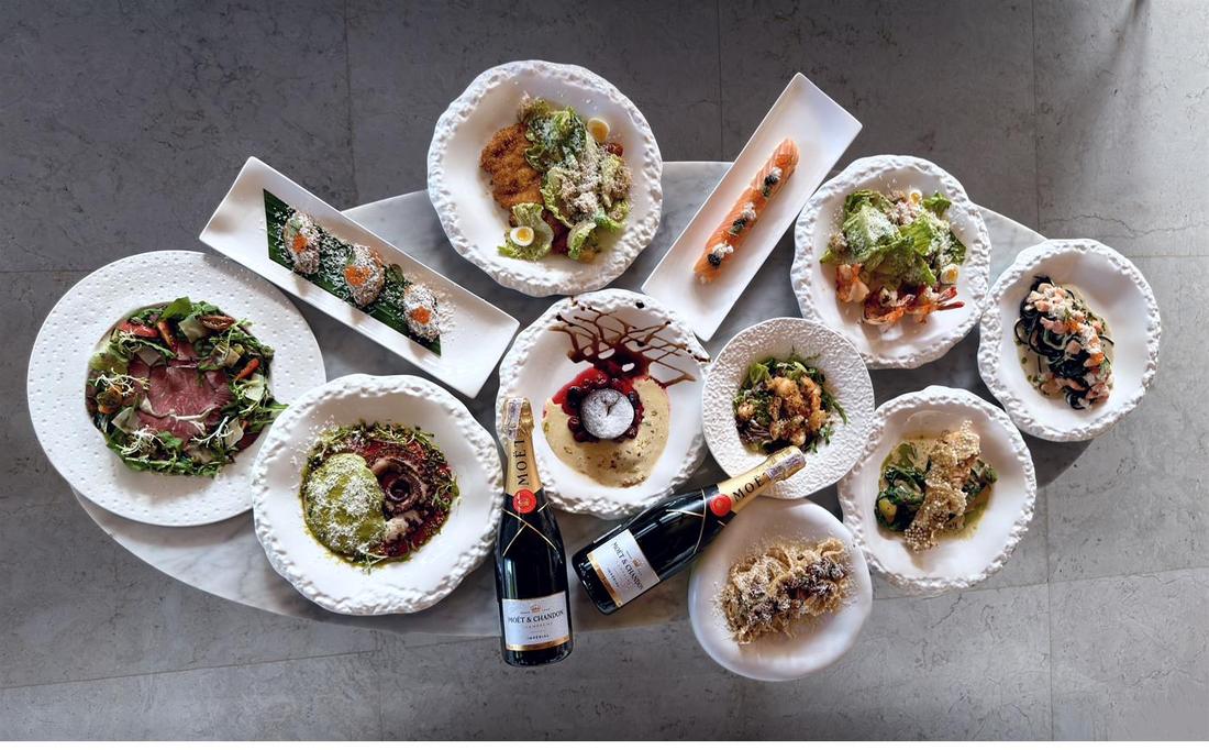 Full menu flatlay Rockfish Cliffside